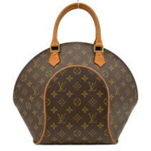 Louis Vuitton Ellipse Brown Monogram Canvas Handbag